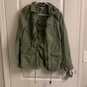 Green utility Jacket